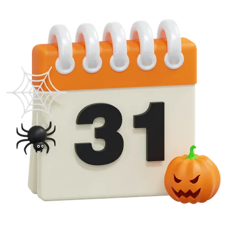 Día de Halloween  3D Icon