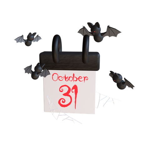 Día de Halloween  3D Icon