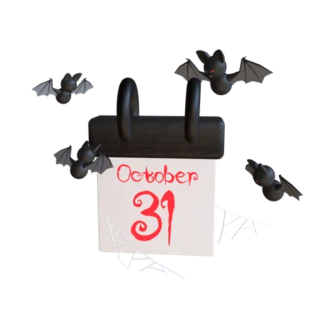 Día de Halloween  3D Icon