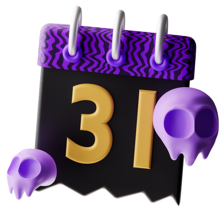 Dia das bruxas  3D Icon