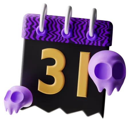 Dia das bruxas  3D Icon