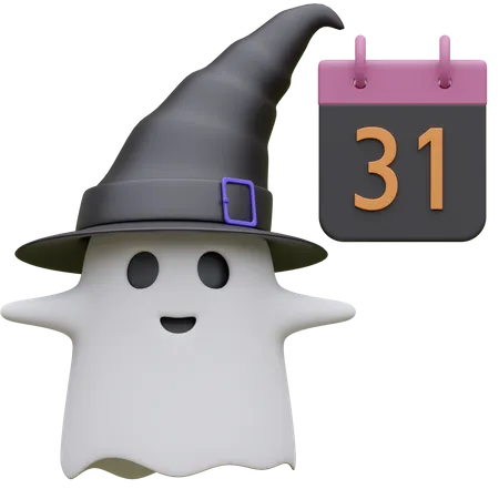 Día de Halloween  3D Icon