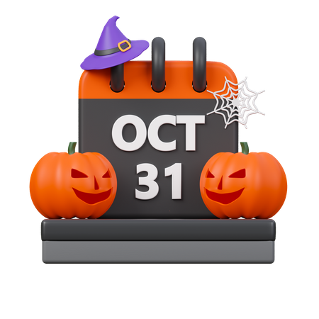 Día de Halloween  3D Icon