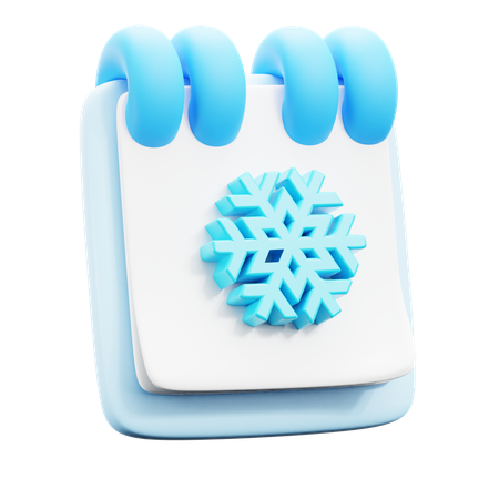 Dia de inverno  3D Icon