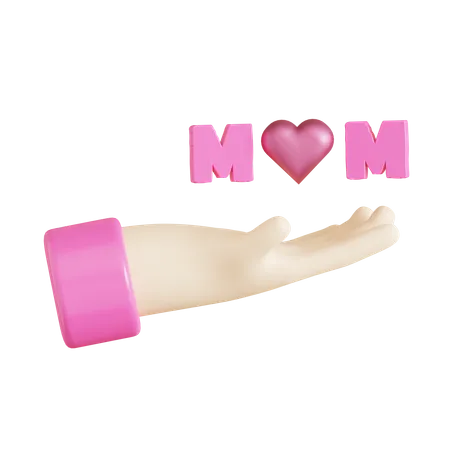 Día de la Madre  3D Icon