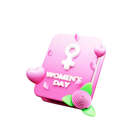 Dia de la mujer  3D Icon