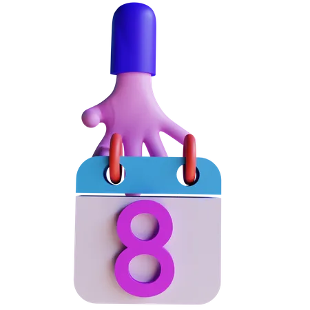 Dia de la mujer  3D Icon