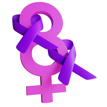 Dia de la mujer  3D Icon