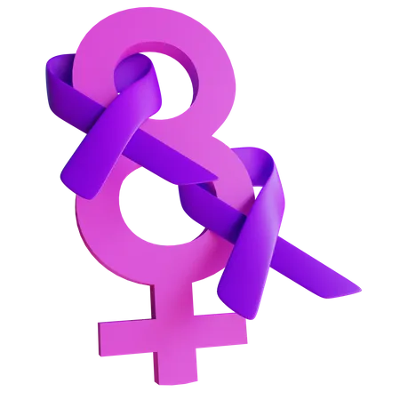 Dia de la mujer  3D Icon