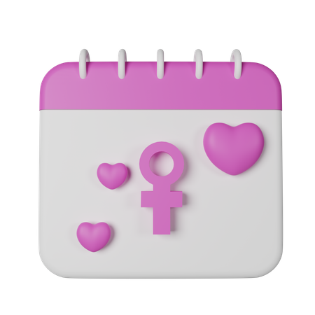 Dia de la mujer  3D Icon