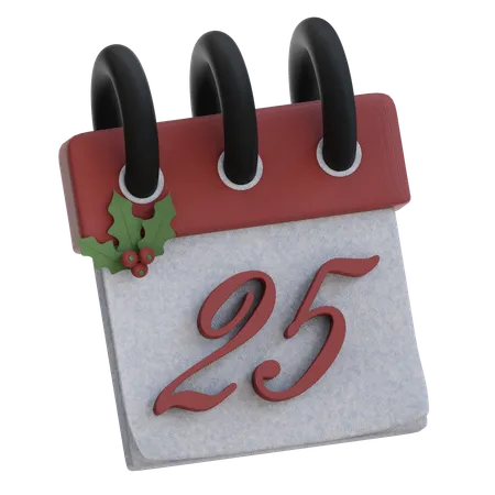 Dia de Natal  3D Icon