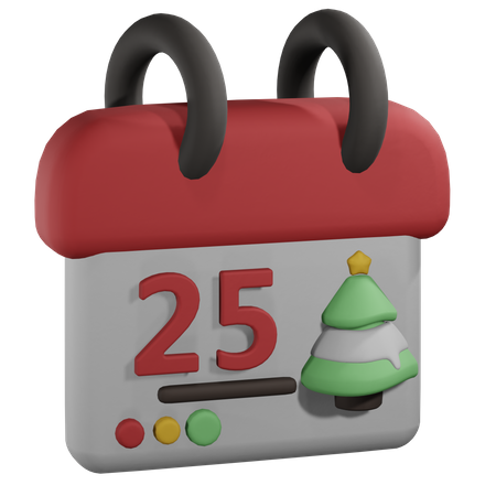 Dia de Natal  3D Icon