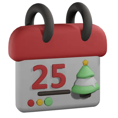 Dia de Natal  3D Icon