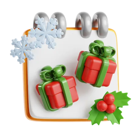 Día de Navidad  3D Icon