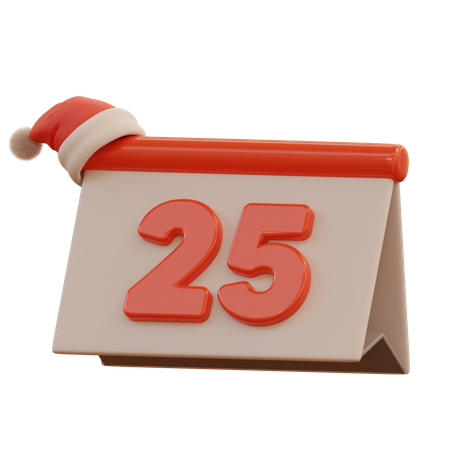 Día de Navidad  3D Icon