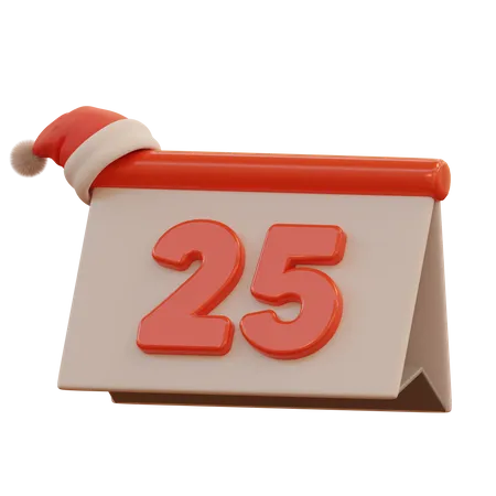 Día de Navidad  3D Icon