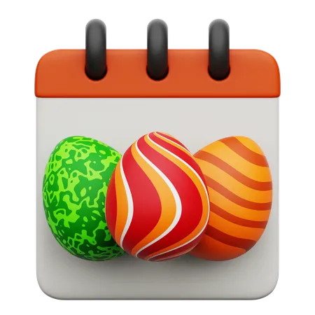 Día de Pascua  3D Icon