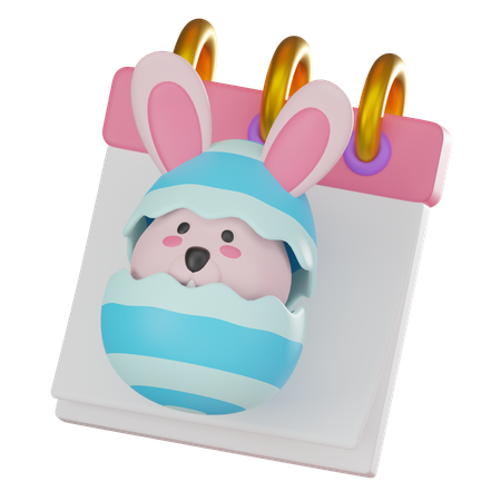 Día de Pascua  3D Icon