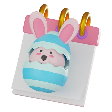 Día de Pascua  3D Icon