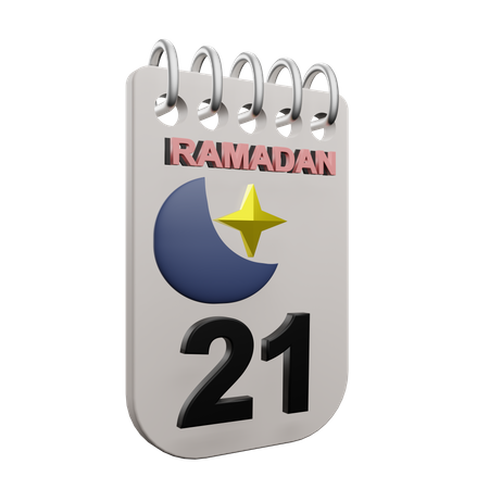 Día de ramadán 21  3D Icon