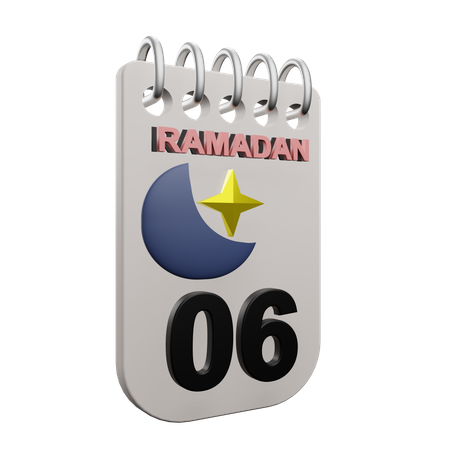 Ramadán día 6  3D Icon