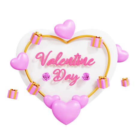 Día de San Valentín  3D Icon