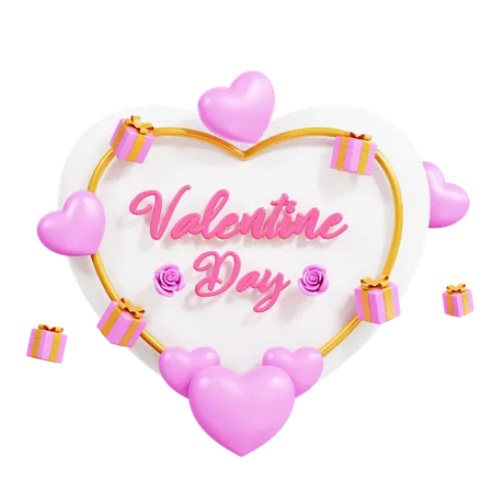 Día de San Valentín  3D Icon