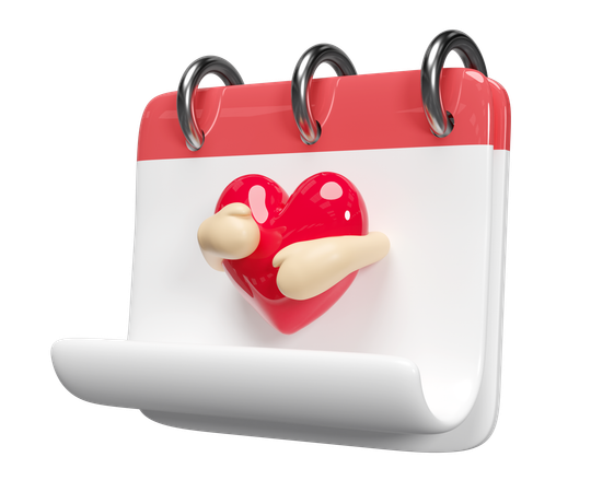 Día de San Valentín  3D Illustration