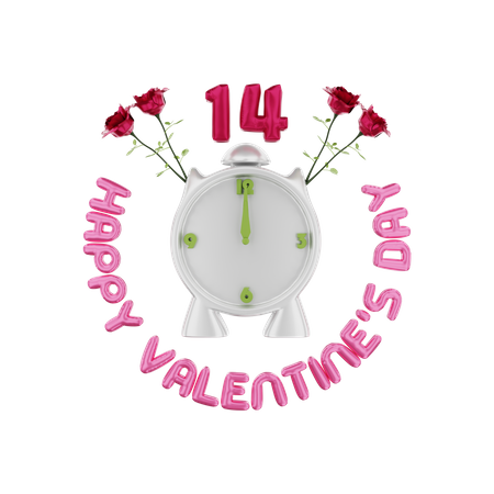 Día de San Valentín  3D Illustration