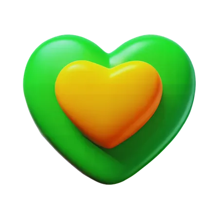 Corazón de San Valentín  3D Icon