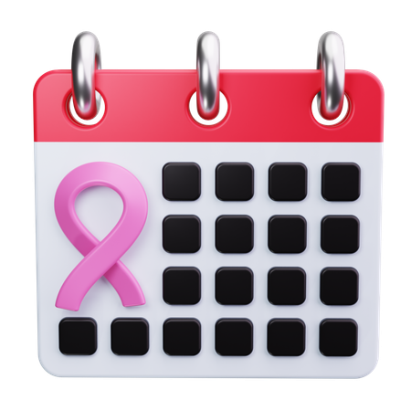 Dia del cancer  3D Icon