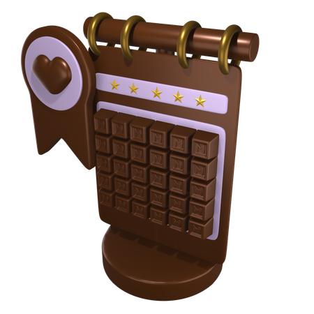 Día del Chocolate  3D Icon