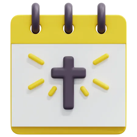 Dia del cristianismo  3D Icon
