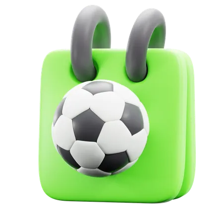 Dia del futbol  3D Icon