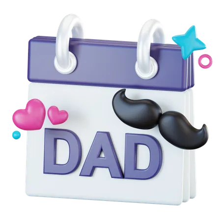 Día del padre  3D Icon