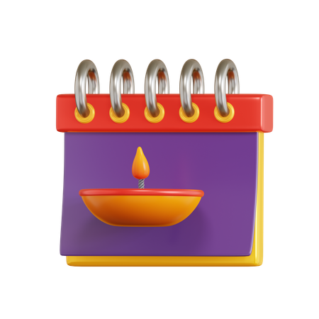 Día de Diwali  3D Icon