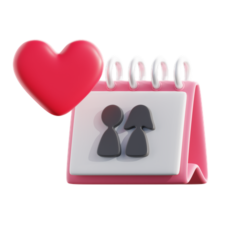 Dia do casamento  3D Icon