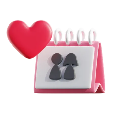 Dia do casamento  3D Icon