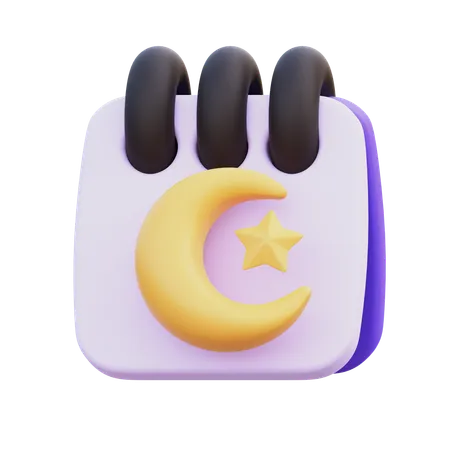 Dia do Ramadã  3D Icon