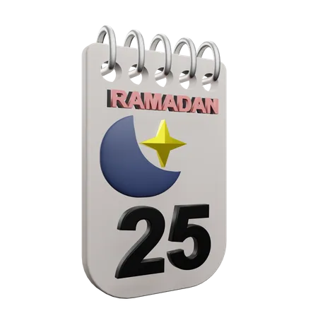 Ramadã dia 25  3D Icon