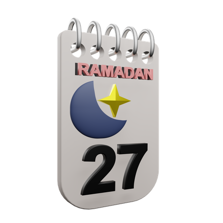 Ramadã dia 27  3D Icon