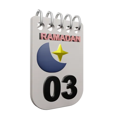 Ramadã dia 3  3D Icon