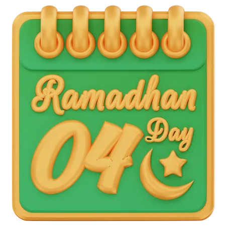 Ramadã dia 4  3D Icon