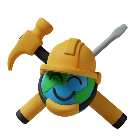 Dia de trabalho  3D Icon