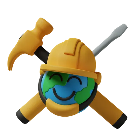 Dia de trabalho  3D Icon