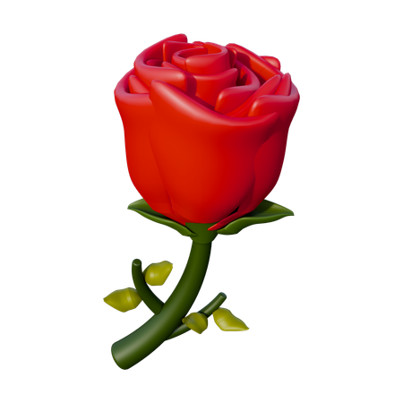 Rosa dos namorados  3D Icon