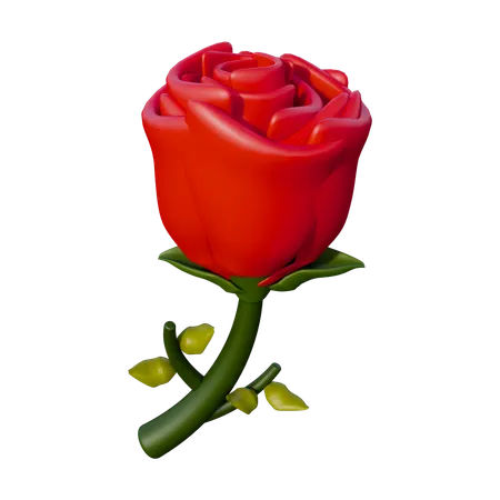 Rosa dos namorados  3D Icon