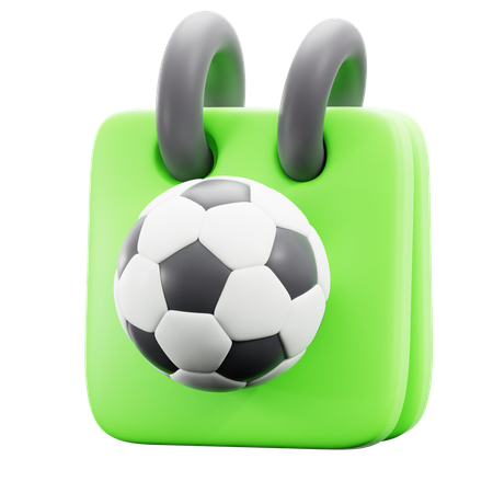 Dia de futebol  3D Icon