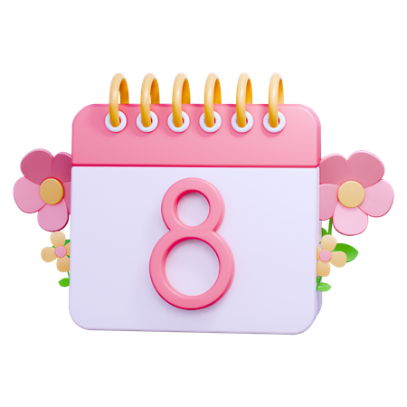 Dia Internacional da Mulher  3D Icon