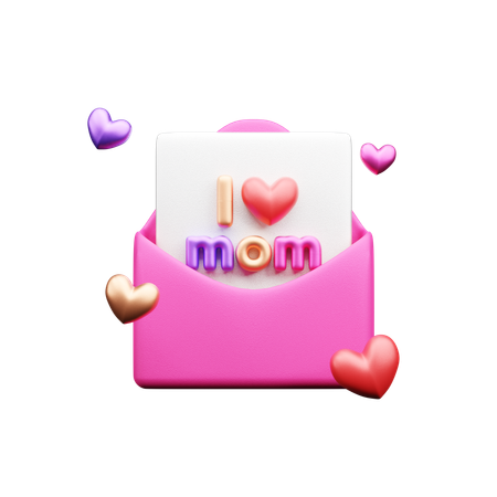 Dia internacional de las madres  3D Icon